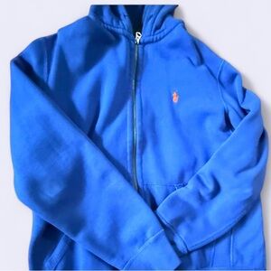 Polo by Ralph Lauren Blue Zip Up Sweater